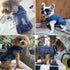 Cute Dog Jean Jacket, Cool Blue Pet Denim Coat Costume, Fashion Dog Puppy Clothes T-Shirt, Classic Soft Lapel Vests Comfort Pets Apparel for Small...