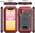 Beasyjoy for iPhone 11 Case Waterproof Metal Case Heavy Duty Built-in Screen Full Body Protective Shockproof Dustproof Military Grade Rugged Defen...