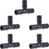 SharkBite 1/2 Inch Poly Expansion Tee for PEX-A Pipe, Pack of 5, Plastic Plumbing Fittings, Tee Coupling for PEX-A Tubing, UA362A5...