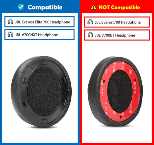 Cooling Headphone Replacement Earpads Cushion Headset Ear Pads Compatible with JBL Everest Elite 700 Wireless Over-Ear Headphone...