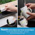 52 Count Upgrade Convex Point Magic Sponge Eraser Sheets,Disposable Portable Magic Cleaning Eraser Thin Wipes for kitchenware Bathroom Faucets Cer...