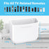 TotalMount Hole-Free Remote Holder – Eliminates Need to Drill Holes in Your Wall (for 2 or 3 Remote Controls – White – Quantity 1)...