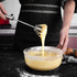 Semi-automatic Whisk, Stainless Steel Egg Beater, Hand Push Rotary Whisks Mixer Stirrer for Making Cream, Whisking, Beating and Stirring...