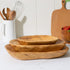 Root Wood Dish, Party Platter and Tray for Sandwich Bread Serving, Appetizer Display, Vintage Ring Dish, Hand Carved Artworks (12-13 inch)...