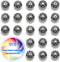 NCB 200pcs 4mm Black Hematite Loose Beads for Jewelry Making, Natural Semi Precious Beads Round Smooth Gemstones Spacer Beads Charms for Necklaces...