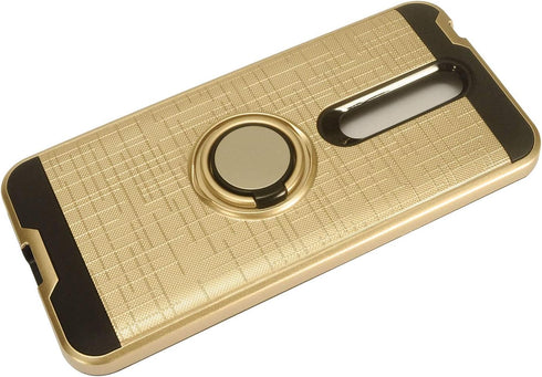 for Coolpad Legacy Brisa (2020) CP3706AS - Phone Case w/Ring Stand - RS2 Gold...