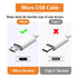 2Pack 6.6ft Micro-USB Charger Charging Cords for Samsung Galaxy Tab A, E, 3, 4, S, S2 10.1" 8.0" 9.7" 7.0" SM-T280/387/550/580/350 Tablet Charging...