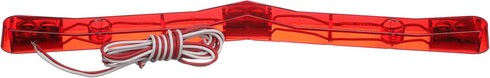 Seachoice Three Light LED, 7 Degree Bend Trailer, Fits Contour of Trailer, Red...