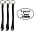 Gear Keeper Load Ring Strap -TA1-1001-3PK 5 lb Tool Weight Limit - Reinforced 8" Nylon Webbing - Stainless Steel Ring - Tethered Tool Attachment -...