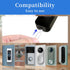 4 PCS Doorbell Key Replacement Tool for Blink Replacement Doorbell Key Reset Key Replacement Part Tool Doorbell Opening Tool for Blink Video Doorb...