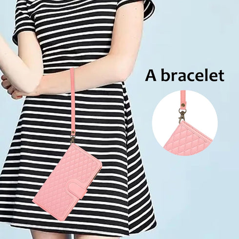 Asuwish Phone Case for iPhone 13 6.1 inch Wallet Cover with Tempered Glass Screen Protector and Wrist Strap Flip Zipper Card Holder Cell iPhone13 ...