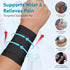 KEKING® Compression Wrist Sleeves for Women Men, 1 Pair, Premium Wrist Support Bands for Carpal Tunnel, Improve Circulation & Recovery, Tendonitis...