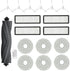 Filter Brush Mop Pads Accessories Kit for Dreametech L10s Ultra L10 Ultra Robot Vacuum Cleaner Replacement Parts (18 Pack)...
