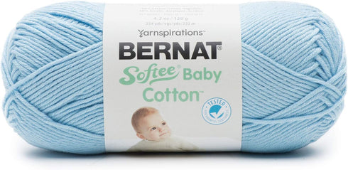 Bernat Softee Baby Cotton YARN, Dusk Sky...