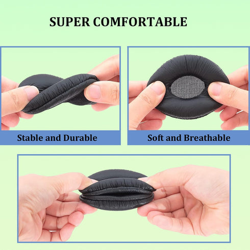 Replacement Ear Pads for Plantronics Headset 50mm Ear Cushions Compatible with Plantronics Blackwire C320 3210 3220 3320 HW251N HW261N HW510 HW520...