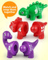 Coogam Numbers Matching Game 10PCS, 123 Counting Dinosaur Toys, Educational Preschool Montessori Fine Motor Skill Mathematics Learning Toys for 2 ...
