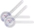 Ever Ready First Aid Plastic 12” Goniometer 360 Degree ISOM – 2 Pack...