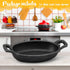 Uiifan 1 Piece Mini Cast Iron Skillet 6 x 3.8'' Small Oval Skillets Cast Iron Cookware Set 8 oz Single Serve Dish Pans Mini Casserole Dish for Bak...