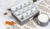 China Storage Case - Salad Plate Quilted Case - 10" W x 6" H - Gray - Includes 12 Felt Separators - Stackable With Padded Interior to Store your D...