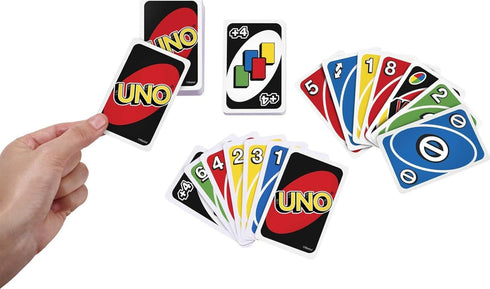 Mattel Games UNO Card Game for Family Night, Travel Game & Gift for Kids in a Collectible Storage Tin for 2-10 Players (Amazon Exclusive)...