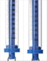 QWORK Plastic Tubular Spring Scale - 5 Pack 1000g/10N Capacity, Grams & Newton Calibration, Zeroing Capability, Clear Plastic Body Spring Balance ...