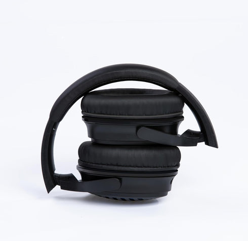 772D Headphones Wired, Over-Ear Headphones Foldable Corded Stereo 3.5mm Headset for Smartphones Chromebook Laptop Computer PC Tablets Travel (Blac...