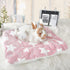 Small Animal Bed Mat, Soft & Warm, Suitable for Guinea Pig, Hamster, Rabbit, Rat and Bearded Dragon (X-Large(13.3''x9.4''), Star Pink)...