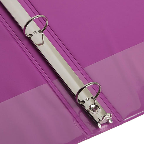 Avery Glitter Binder with 1" Round Ring, 175-Sheet Capacity, Color Will Vary, 1 Binder (3239)...