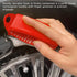 Tire Dressing Applicator, Car Tire Shine Dressing Applicator Pad with Lid, Auto Tire Wheel Waxing Polishing Sponge, Universal Wheel Shine Tool Acc...