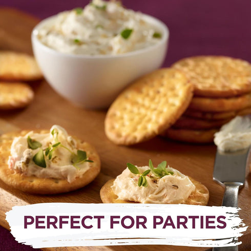 Toasteds Crackers, Party Snacks, Lunch Snacks, Savory Onion, 8oz Box (1 Box)...