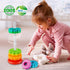 Baby Spinning Stacking Toys Sensory Toys for Toddlers 1-3, Rainbow Ring Spin Montessori Toys for Babies 6-12 Months, Autism Learning Toy for 1 2 3...