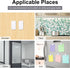 50 Pieces Self Adhesive Clips Adhesive Wall Tapestry Clips White Poster Spring Clips Plastic Sticky Picture Hanging Clips for Teachers Double Side...