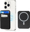 Senose Magnetic Wallet Compatible for Magsafe, Stretchy Magnet Phone Wallet Card Holder for Back of Phone Compatible for iPhone 15/14/13/12 Mini/P...