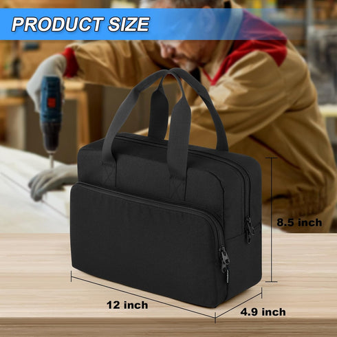 Carrying Case Compatible for BLACK+DECKER LDX120C/ LD120VA MAX Cordless Drill/Driver, Travel Case for Cordless Drill/Driver Bits and Accessories, ...