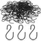 Sratte Mini S Hook for Hanging 1 Inch Metal Hanging Hooks S Shaped Iron Wire Hook Hanger Mini Ornament Storage Hooks for Irish Day Decor Hanging P...