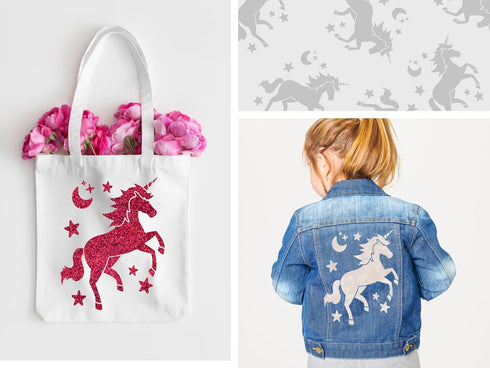 Unicorn Stencil 10 ? 10 inch - Reusable Stencils for Painting and Crafts Unicorn Stencil for Painting on Wood, Canvas, Paper, Fabric, Walls and Fu...