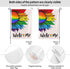 Pride Welcome Garden Flags, Double Sided LGBTQ Progress Yard Flag 12x18 Inch for Lesbian Gay Bisexual Pride Month Decorations Indoor Community Law...