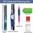 Skull Diamond Painting Kits for Adults Skeleton Diamond Art Kits for Beginners, Round 5d Gem Art Kits for Adult DIY Crafts Kits for Gift Home Wall...