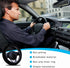 Augeny Fuzzy Car Steering Wheel Cover, Anti-Slip Soft Plush Steering Wheel Protector, 15 Inch Elastic Wheel Covers, Universal Vehicle Interior Win...