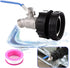 IBC Tote Fittings, 275-330 Gallon IBC Tote Tank Adapter? 2.44" Fine Thread??IBC Tote Adapter + Lead-Free 304 Stainless Steel Hose Faucet/Valve? IB...