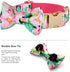 Fancy Dog Collar Gift Box, with Bow Tie and Metal Buckle?Puppy Collar for Boys and Girls; Holiday Pet Gifts; Suitable for Large, Medium and Small ...