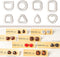 Basic Polymer Clay Cutters Polymer Clay Tools DIY Earrings Jewelry Making Tools 8 Shapes Classics Clay Earrings Cutters Clay Cutters for Polymer C...