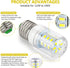 KEI D34L Refrigerator Bulb Replacement for Frigidaire Kenmore Electrolux 5304511738 LED Refrigerator Replace PS12364857 AP6278388 4584444 (110V-24...
