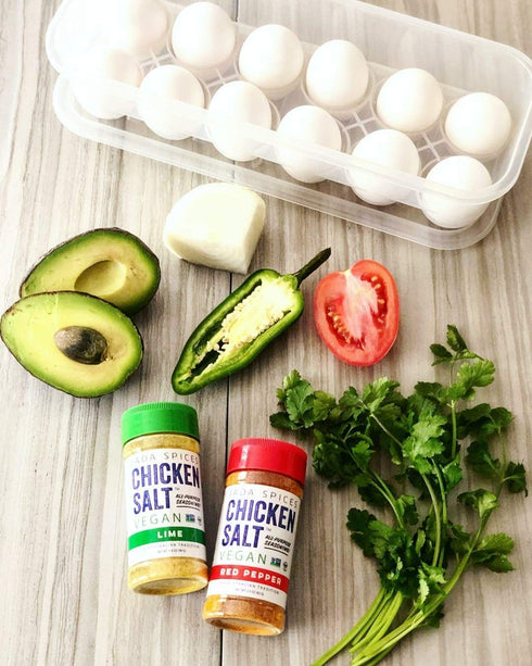 JADA Spices Chicken Salt Spice and Seasoning - Red Pepper Flavor - Very Hot! Vegan, Keto & Paleo Friendly - Perfect for Cooking, BBQ, Grilling, Ru...