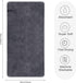 KinHwa Microfiber Hand Towels for Bathroom Soft and Absorbent Face Towels for Bath, Spa, Gym 16inch x 30inch 2 Pack Gray...