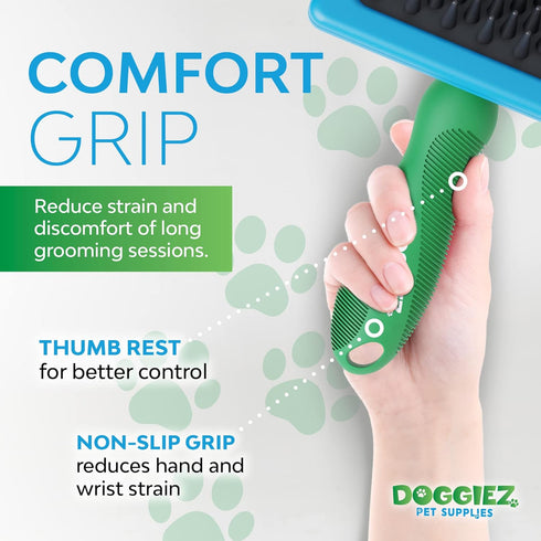 Massage Brush with Soft Silicone Bristles - Pet Brush - Cat Brush for Pet Massage - Pet Bath Grooming Dog Bath Brush - Rubber Scrubber Brush for D...