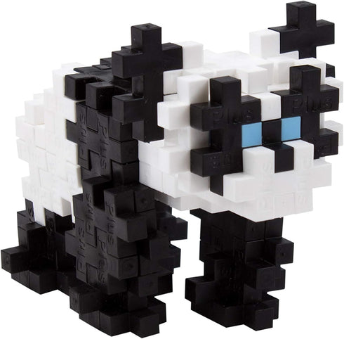 PLUS PLUS – Panda – 70 Piece, Construction Building Stem/Steam Toy, Interlocking Mini Puzzle Blocks for Kids, Mini Maker Tube...