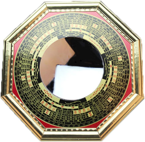 4.6 Inch Chinese Feng Shui Bagua Mirror Concave for Inviting Money and Treasure Wealth Luckly...