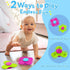 Suction Cup Spinner Toys for 1 Year Old Boy Girl, 3 Pcs Spinning Toys for Toddlers 1-3,Sensory Toys Bath Toys Travel Toys for Babies 10-18 Months,...