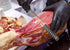 BBQ Smoked Brisket Knife for Meat Carving and Slicing - SS, Granton Edge, 11 Inch Blade...